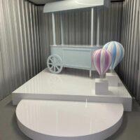 Pastel Blue Sweet Cart Hire