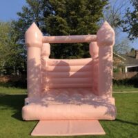 Pastel Peach Bouncy Castle 15 x 12ft