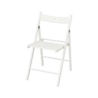 white folding childs chair hire UK