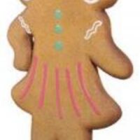 Gingerbread Woman Prop