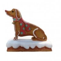 Gingerbread Dog Prop