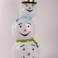 Triple Headed Snowman Prop