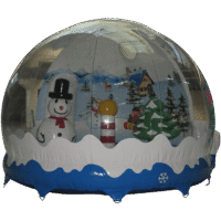 Christmas Snow Globe Hire
