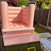 Pastel Peach Midi Bouncer