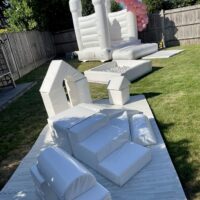 White Bouncy Castle & Soft Play Hire