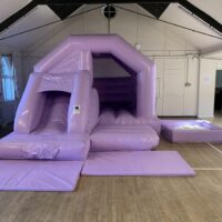 Lilac Bounce "N" Slide & Ball Pit