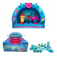 Mermaid Bouncy Castle & Soft Play Hire