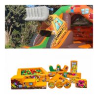 Construction Bouncy Castle & Soft Play Hire