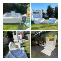 White Bouncy Castle & Soft Play Hire