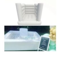 White Midi Bouncer & Ball Pit