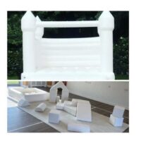 White Bouncy Caste & Soft Play (Maxi)