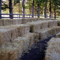 Hay Bale Seating Hire