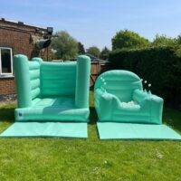 Pastel Mint Midi Bouncer & Air Juggler
