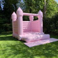 Pastel Pink Bouncy Castle 15 x 12ft