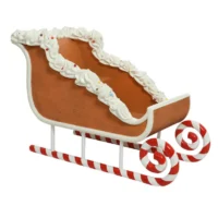 Gingerbread Christmas Sleigh