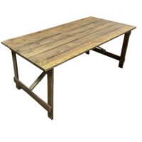 Rustic Trestle Table Hire