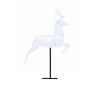 Flying Reindeer Prop – White