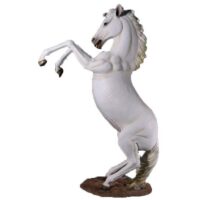 Rearing White Horse Prop