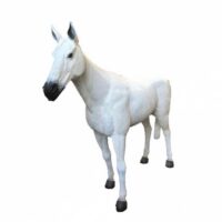 white horse prop