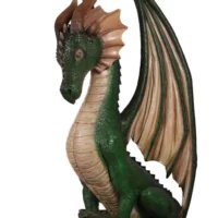 Sitting Dragon Prop (Green)