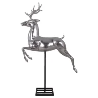 Flying Reindeer Prop – Silver