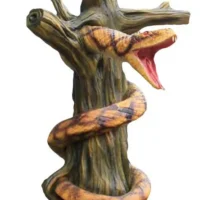 Snake on Tree Prop Hire
