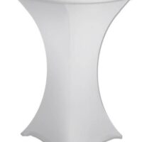 Poseur Table with Stretch Cover Hire