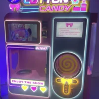 Full Automatic Cotton Candy Vending Machine UK