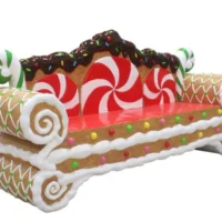 Gingerbread Bench