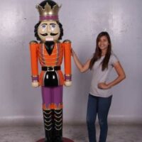 Orange Nutcracker King Prop