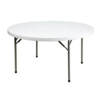 Round Plastic Banqueting Table - 6ft