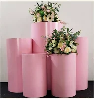Pastel Pink Round Cake Stand