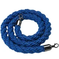 Blue Barrier Rope