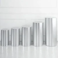 Silver Round Cake Stand Hire