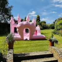 Princess Pastel Pink Inflatable Play Zone