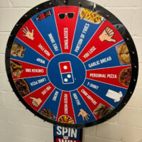 Prize Wheel Hire (Free Standing)