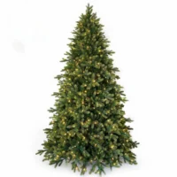 7.5ft Lawrence Fir Luxury Pre Lit with 800 Warm White LEDs Artificial Christmas Tree