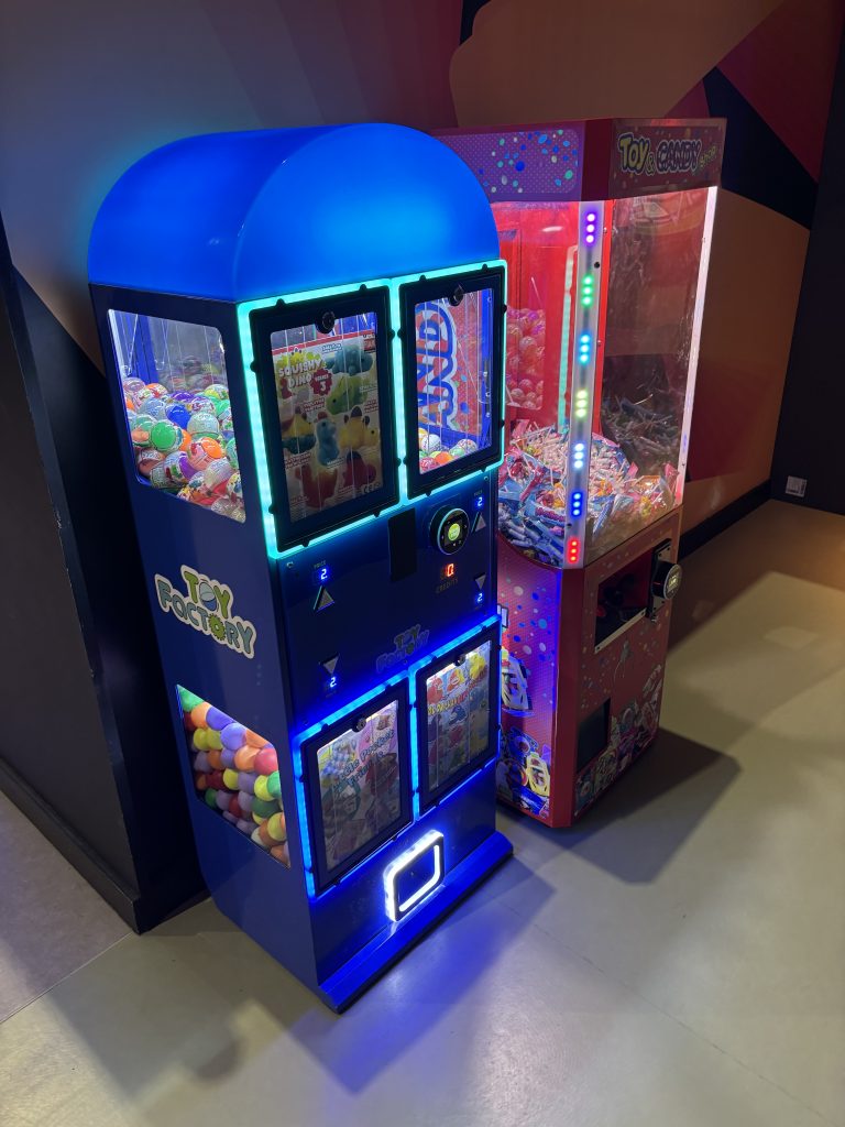 Toy vending machine for venues