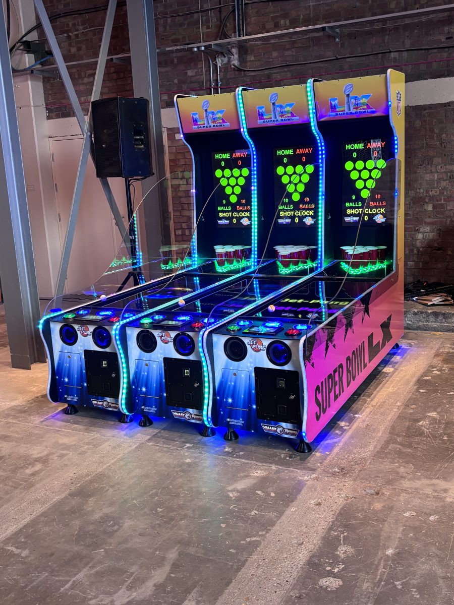 jet Pong Arcade Game Profit Share