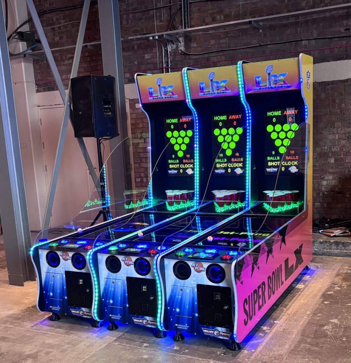 jet Pong Arcade Game Profit Share