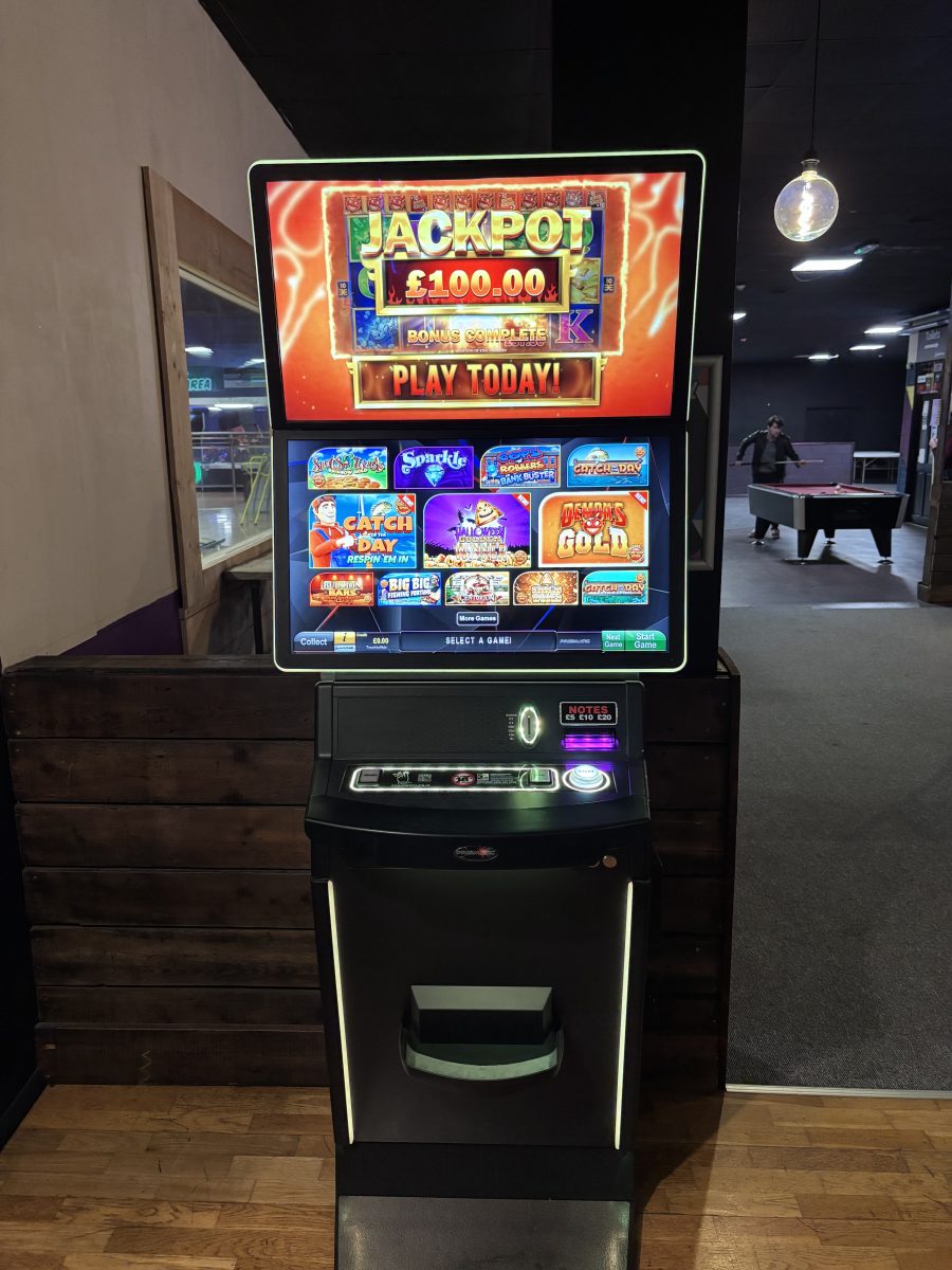 Slot machine hire for venues UK