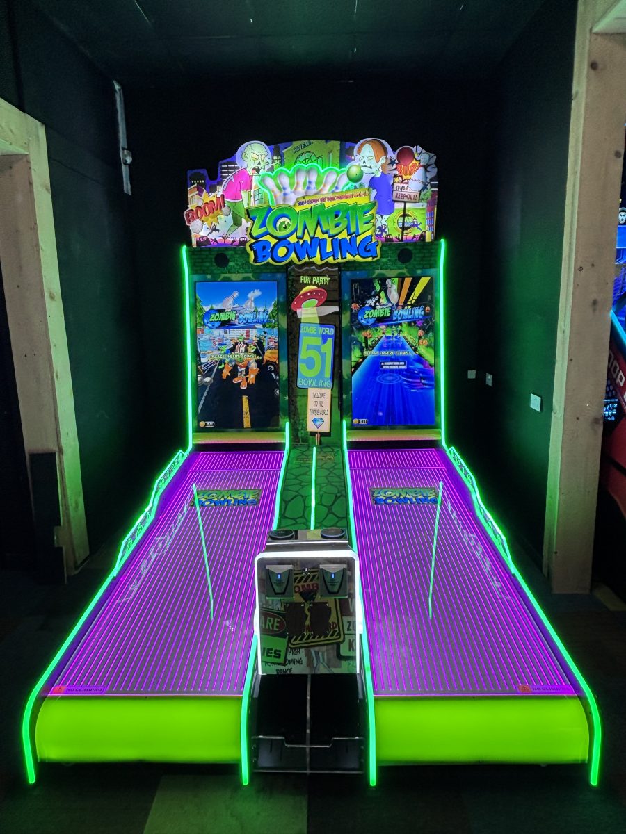Bowling arcade game hire